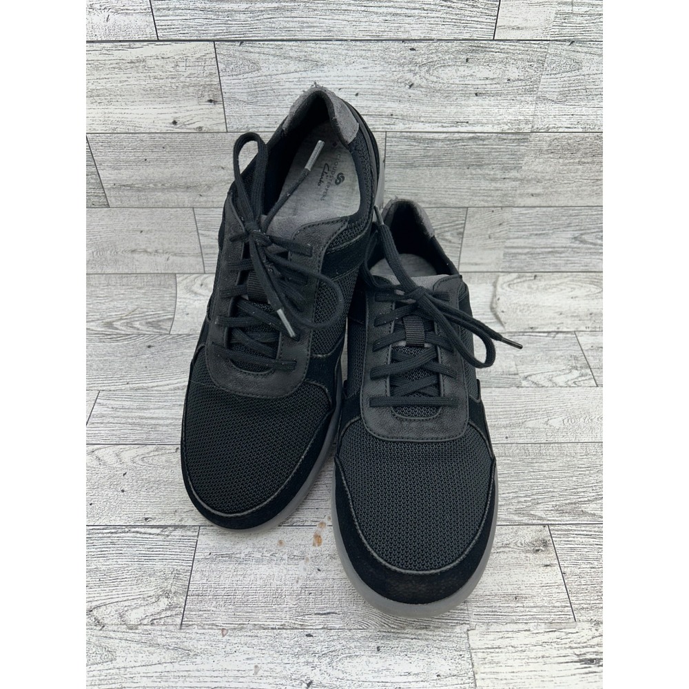 Clarks Cloudsteppers Women Sz 7.5 M Black Mesh Walking‎ Sneakers 261508764050
